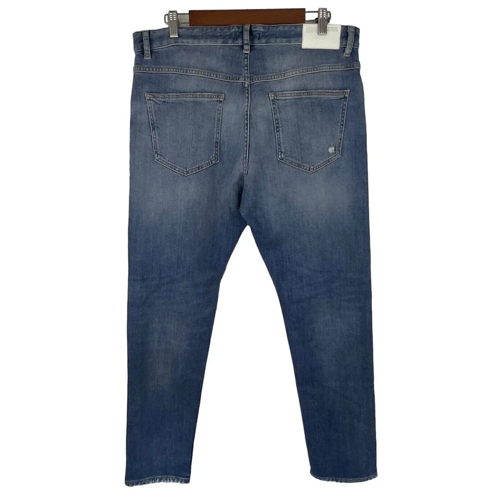 Closed A Better Blue Candiani Italian Denim Slim Jeans Medium Wash C32105-0E9-3S - Picture 3 of 16